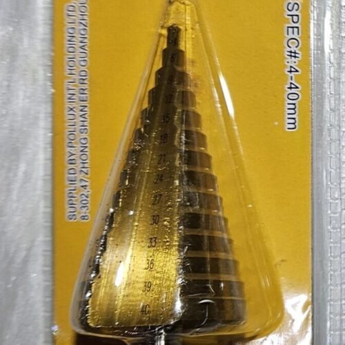 STEP DRILL BIT 4 - 40MM