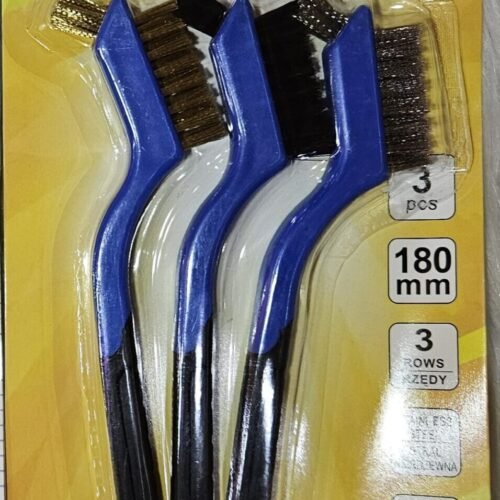 STEEL BRUSH MEDIUM 3PCS