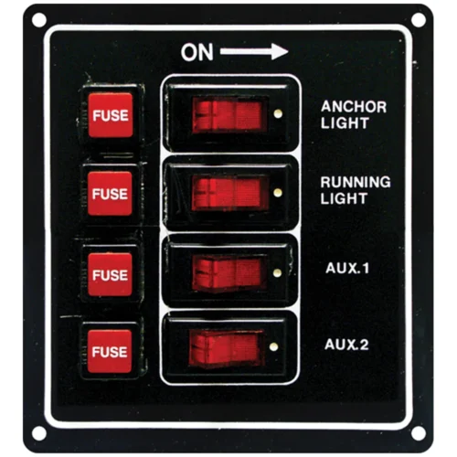 Hi Tech Switch Panel 4 Position