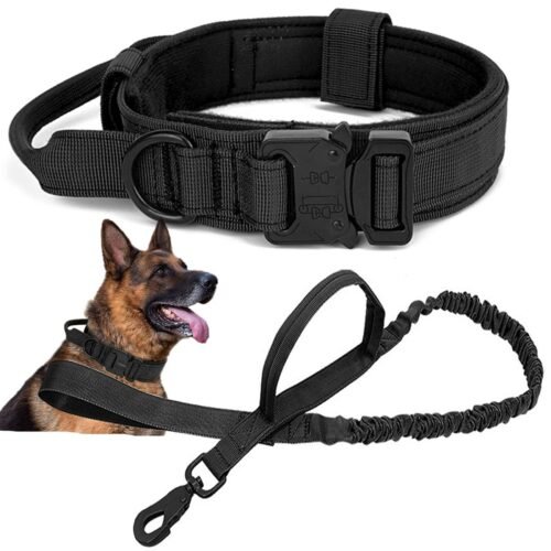 Tactical Dog Collar & Leash