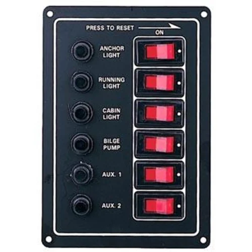 Hi Tech Switch Panel 6 Position