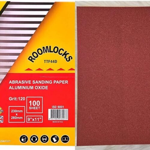 SANDPAPER 9" X 11" ALUMINUM OXIDE