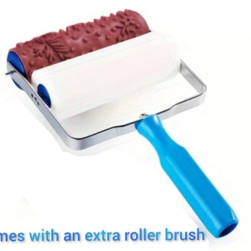 PAINTERS ROLLER RUBBER BRUSH DESIGN