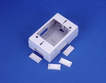 PVC 2" x 4" Trunking Box
