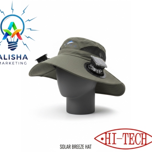 HAT WITH SOLAR FAN