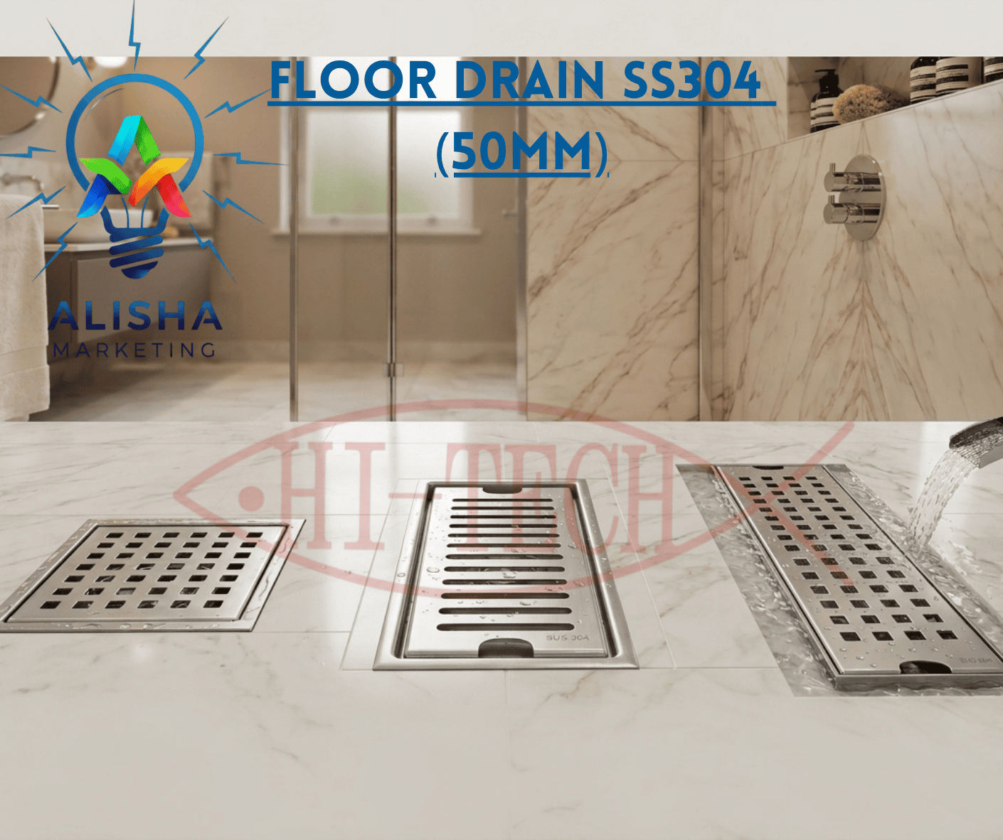 BATHROOM FLOOR DRAIN