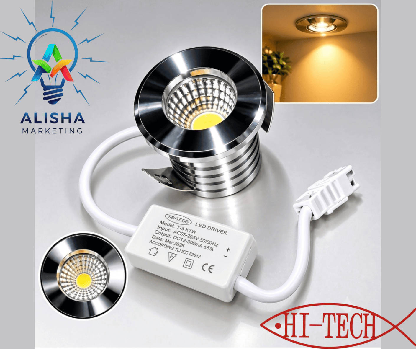 LED 3W BULLET DOWNLIGHT