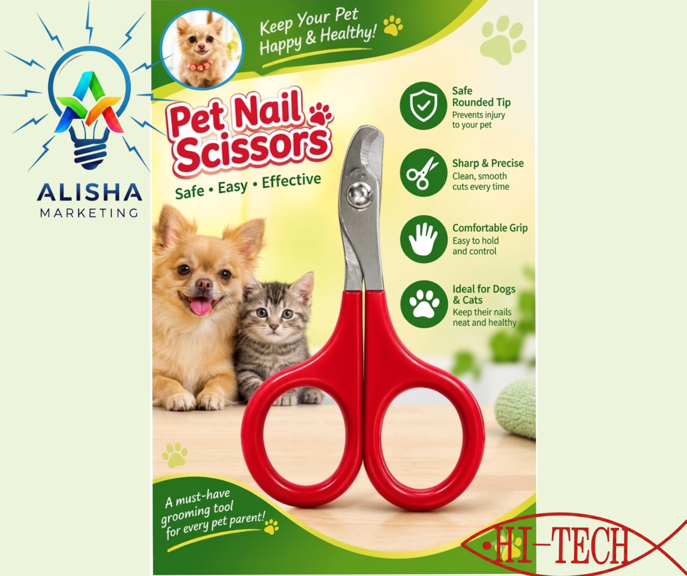 PET NAIL SCISSORS